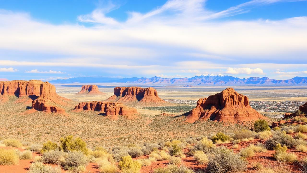 Scenic view near Salina, Utah